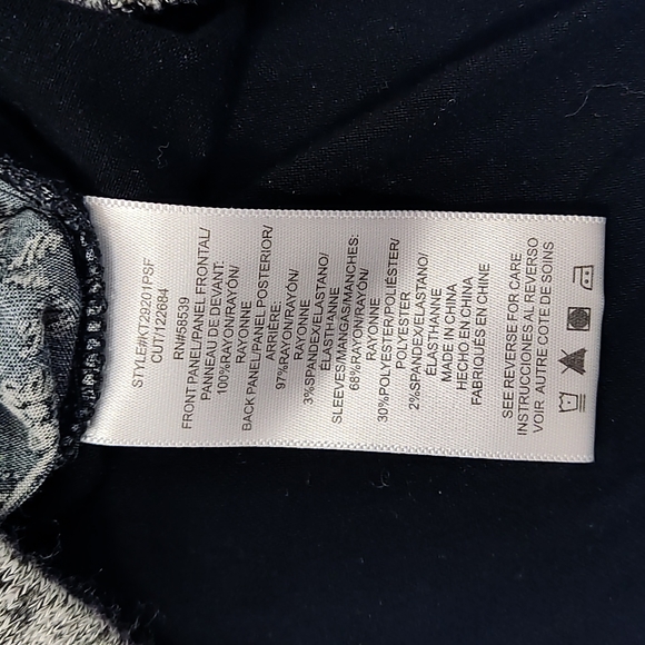 Kut From The Kloth Benter Mixed Material Top - Picture 9 of 9